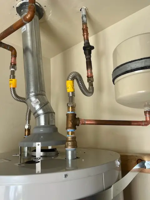 Water heater installation and plumbing repair in Hearthstone